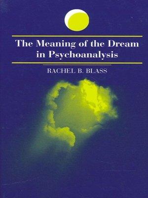 cover image of The Meaning of the Dream in Psychoanalysis